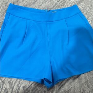 Better Be High Waist Blue Shorts